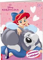 Okładka książki Disney Księżniczka. Kolorowanka z naklejkami