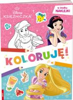 Okładka książki Disney Księżniczka Koloruję!
