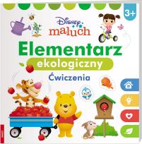 Okładka książki Disney maluch Elementarz ekologiczny Ćwiczenia HOP-9203