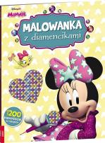 Okładka książki Disney minnie. Malowanka z diamencikami
