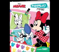 Okładka książki Disney Minnie Pomaluj mnie! MAK-9103