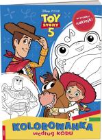 Okładka książki Disney Toy Story 5. Kolorowanka według kodu