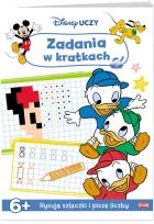 Okładka książki Disney uczy. Miki. Zadania w kratkach