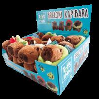 Opakowanie DISPLAY Brelok maskotka Kapibara TOYSINN STN 9704 12 szt