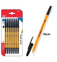 Opakowanie Długopis 1mm czarny 7szt