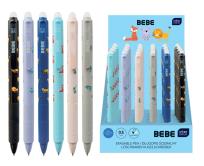 Opakowanie Długopis auto ścieralny z gripem Bebe Kids (24szt)