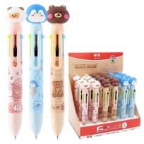 Opakowanie Długopis automat Party Lunch 6 kolorów (24szt) M&G