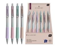 Opakowanie Długopis automat żel Silky Academy nieb (24szt)