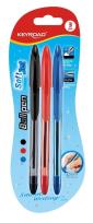 Opakowanie Długopis Ball Pen miękki uchwyt 0,7mm 3szt