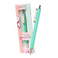Opakowanie Długopis Block z koralikami SMILE w etui zielony