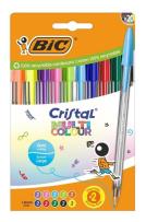 Opakowanie Długopis Cristal Multi Color mix 20szt BIC