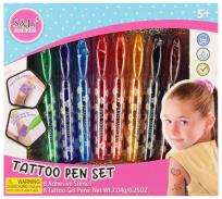 Opakowanie Długopis do tatuażu 8 kolorów