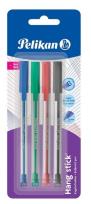 Opakowanie Długopis Hang Stick 1mm 4 kolory PELIKAN