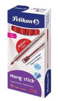 Opakowanie Długopis Hang Stick 1mm czerwony (12szt) PELIKAN