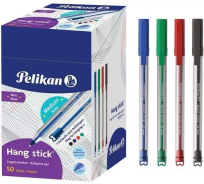 Opakowanie Długopis Hang Stick mix (50szt) PELIKAN