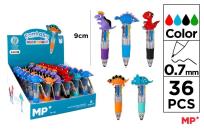 Opakowanie Długopis mini 4-kolorowy 0.7mm dinozaur (36szt)