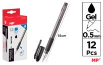 Opakowanie Długopis MP żelowy czarny 12 sztuk