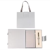 Opakowanie Długopis + notes Classic premium srebrno-złoty