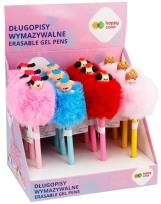 Opakowanie Długopis wymaz. Pompom Budies (12szt) HAPPY COLOR