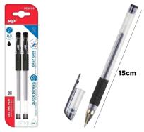 Opakowanie Długopis żelowy 0.5mm czarny 2szt