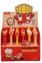 Opakowanie Długopis żelowy Fast Food 0,5mm nieb (36szt)