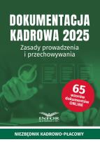 Okładka książki Dokumentacja Kadrowa 2025