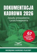 Okładka książki Dokumentacja Kadrowa 2026