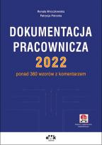 Okładka książki Dokumentacja pracownicza 2022