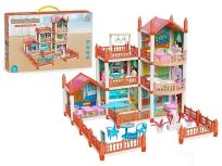 Opakowanie Domek dla lalek 2 piętra + akcesoria