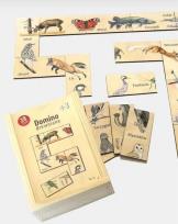 Opakowanie Domino drewniane Zwierzęta i Owady