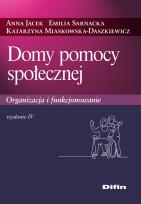 Okładka książki Domy pomocy społecznej