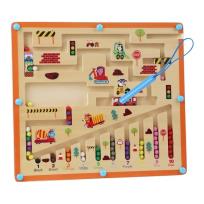 Opakowanie Drewniany labirynt magnetyczny