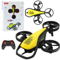 Opakowanie Dron RC mini Syma X36 czteroosiowy żółty
