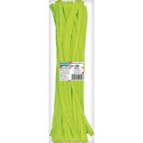 Opakowanie Druciki dekoracyjne 0,6x30cm fluo kanarkowe 50szt