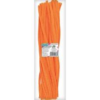 Opakowanie Druciki dekoracyjne 0,6x30cm fluo pomarańcz 50szt