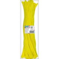 Opakowanie Druciki dekoracyjne 0,6x30cm fluo żółte 50szt