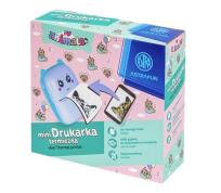 Opakowanie Drukarka termiczna Astrafun Animals box + 10 rolek białego papieru do drukowania