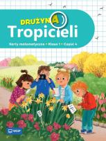 Okładka książki Drużyna Tropicieli SP 1 Matematyka ćwiczenia cz.4