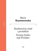 Okładka książki Dwadzieścia etiud i preludiów T.1 na fortepian