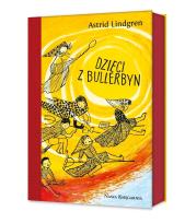 Okładka książki Dzieci z Bullerbyn (z barwionymi brzegami)