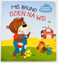 Okładka książki Dzień na wsi. Miś Bruno
