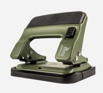 Opakowanie Dziurkacz metalowy zielony 30 kartek