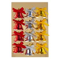 Opakowanie Dzwonki metalowe z kokardką 12szt