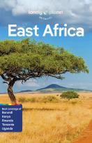 Okładka książki East Africa. Lonely planet