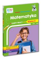 Okładka książki EDUseria. Matematyka. Karty pracy. Klasa 2. Kapitan Nauka