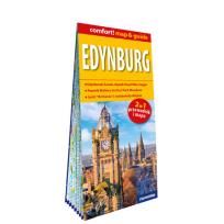 Okładka książki Edynburg laminowany map&guide 2w1 przewodnik i mapa