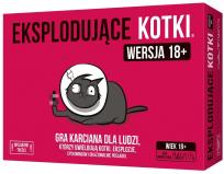 Okładka książki Eksplodujące Kotki: Edycja tylko dla dorosłych