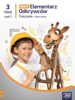 Okładka książki Elementarz Odkrywców klasa 3 część 2 zeszyt ćwiczeń Matematyka EDYCJA 2025