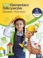 Okładka książki Elementarz odkrywców Nowy 1 Matematyka ćw cz.2
