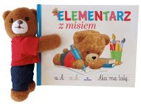 Okładka książki Elementarz z misiem